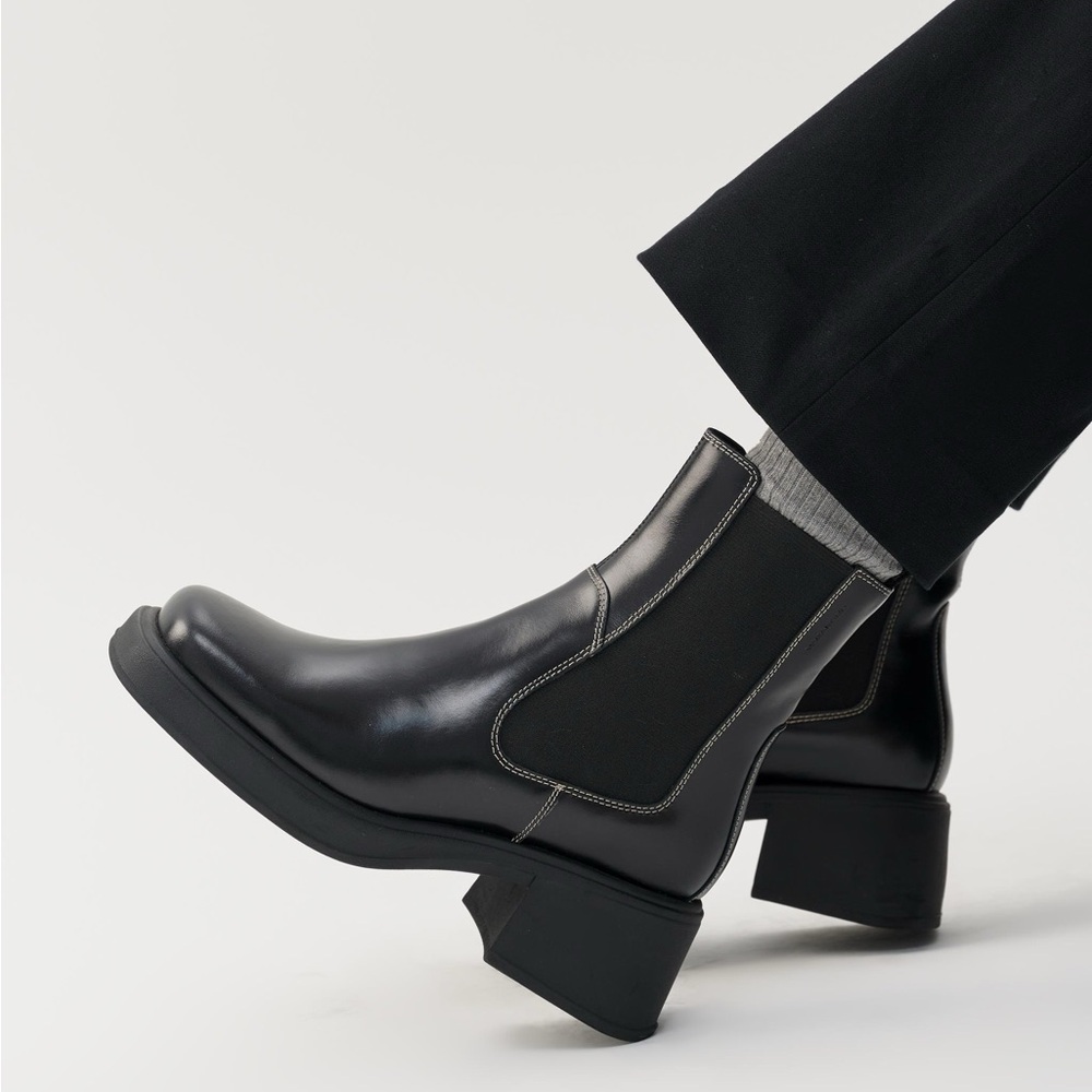Vagabond Dorah Black Ankle Boots for Women